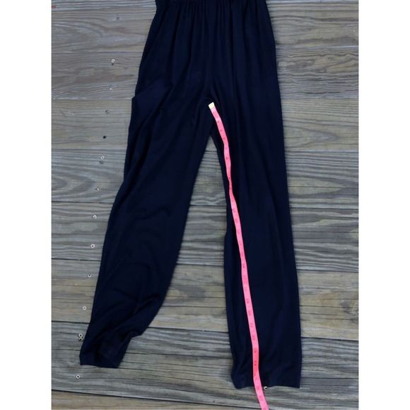 Trina Turk Bromeliad Jumpsuit Romper Key-hole Back Navy Blue, Size XS, MSRP $238 - Picture 10 of 10